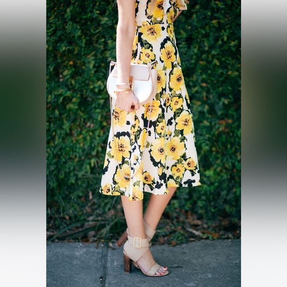 ModCloth Floral Dress size M - Picture 5 of 6